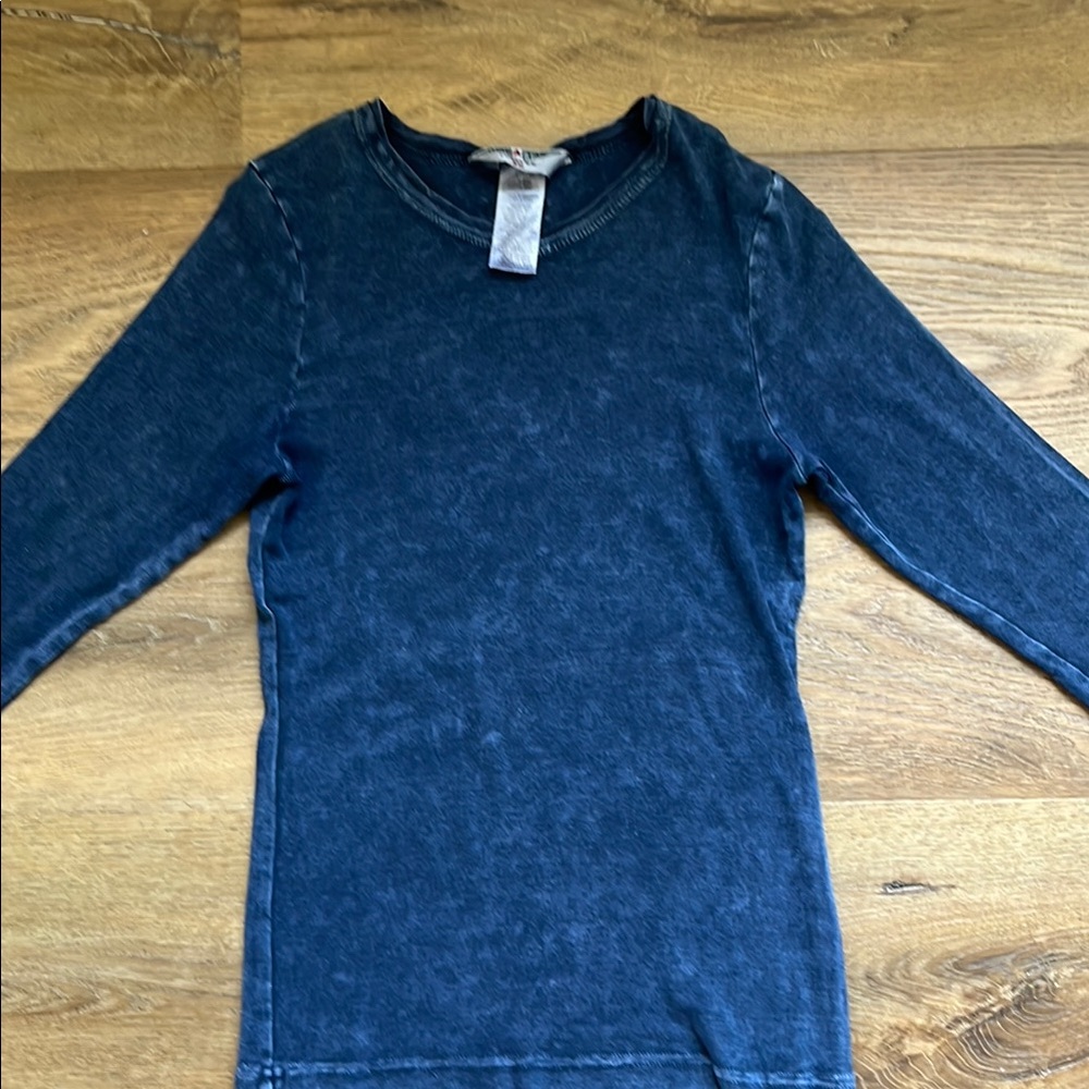 Hard Tail Blue Long Sleeve Tee